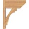 Ekena Millwork Merced Slat Smooth Outlooker, Western Red Cedar, 7 1/2"W x 16"D x 20"H OUT08X16X20MRC06SWR - alternate 3